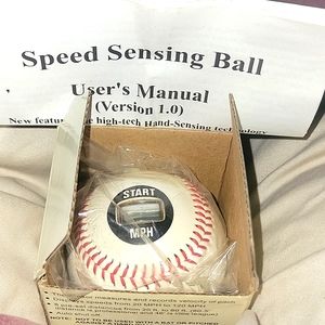 SPEED SENSING BALL NIB | new in box | MPH Measure ball